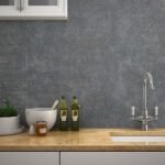 Papel de Parede Cimento Queimado Escuro