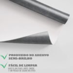 Papel de Parede Cimento Queimado Escuro - Imagem 4