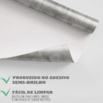 Papel de Parede Cimento Queimado Claro - Imagem 4