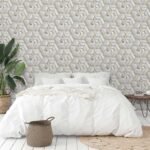 Papel de Parede Geométrico Hexagonal Dourado - Imagem 3