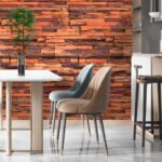 Papel de Parede Ripado Rústico Natural - Imagem 2