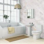 Papel de Parede Marmore Rosê