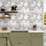 Papel de Parede Mosaico Prisma Urbano