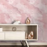Papel de Parede Marmore Rosa