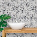 Papel de Parede Marmore Granito Branco