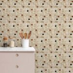 Papel de Parede Pedras Mosaico Colonial