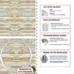 Papel de Parede Pedra Decorativa Arenito - Imagem 5