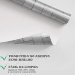 Papel de Parede Piso Pedras Ecológico de Concreto - Imagem 4