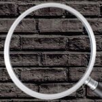 Papel de Parede Tijolinho Pretos Urbanos - Imagem 3