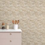 Papel de Parede Filetes de Pedra com Acabamento Suave - Imagem 2