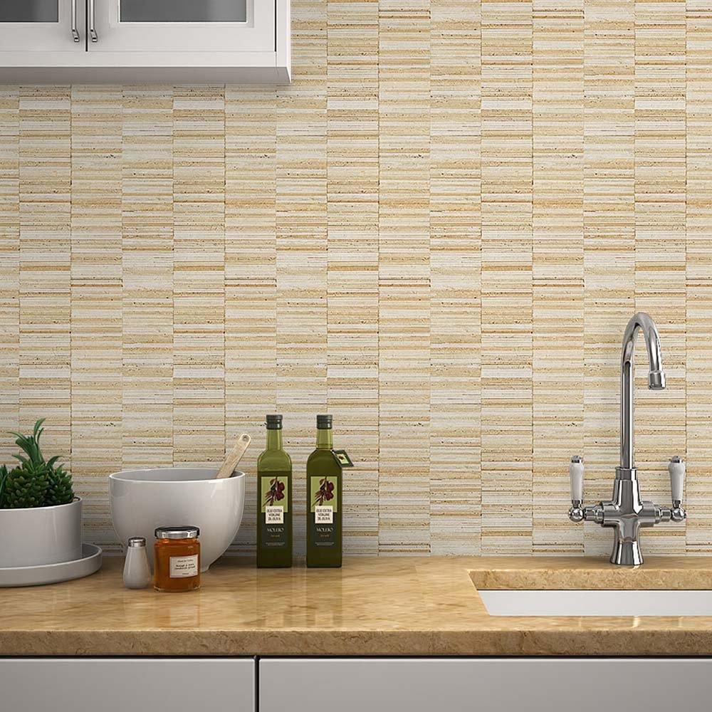 papel-de-parede-pedras-0038-2 Papel de Parede Painel de Pedra Bege Listrado - Imagem 1