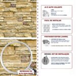 Papel de Parede Pedras Amarelas Rusticas - Imagem 5