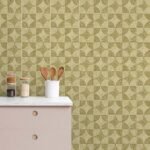 Papel de Parede Pedras Clássicas com Geometria Natural