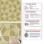 Papel de Parede Pedras Clássicas com Geometria Natural - Imagem 5