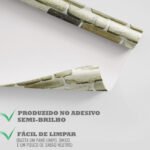 Papel de Parede Tijolinhos Naturais Toque Neutro - Imagem 4