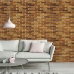 Papel de Parede Pedra Canjiquinha marrom acinzentada