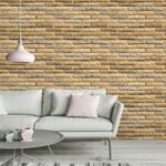 Papel de Parede Tijolinho envelhecidos Arenosos - Imagem 3