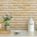 Papel de Parede Tijolinho Bege - Imagem 3
