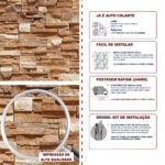 Papel de Parede Pedras canjiquinha Terroso - Imagem 5