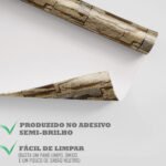 Papel de Parede Pedras canjiquinha em tons quentes e amarelados - Imagem 4