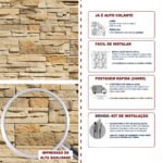 Papel de Parede Pedra Canjiquinha Natural - Imagem 5