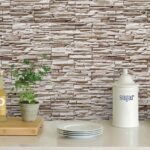 Papel de Parede Mural de Pedra Canjiquinha Rústica