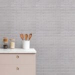 Papel de Parede Pedra Tijolinho Cinza - Imagem 3