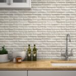 Papel de Parede Tijolinho Off White