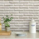 Papel de Parede Tijolinho Off White - Imagem 2