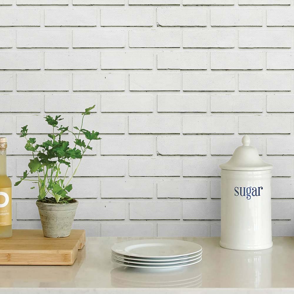 papel-de-parede-pedras-0114-2 Papel de Parede Pedra de Tijolinho Bege Claro - Imagem 1