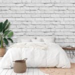 Papel de Parede Tijolinho Branco - Imagem 3