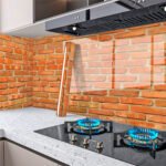 Papel de Parede Tijolinho Marrom - Imagem 4