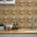 Papel de Parede Tijolinho Arenito - Imagem 2