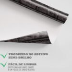 Papel de Parede Tijolinho Pretos Urbanos - Imagem 4