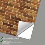 Papel de Parede Tijolinho Terroso