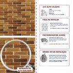 Papel de Parede Tijolinho Terroso - Imagem 5