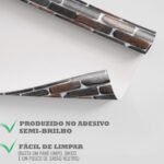 Papel de Parede Tijolos de Carvão - Imagem 4