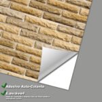 Papel de Parede Tijolinho Seco - Imagem 3