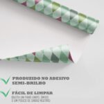 Papel de Parede Losangos Retro - Imagem 4