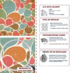 Papel de Parede Padrão Fluidos Retro - Imagem 5