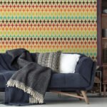 Papel de Parede Ritmo Retro - Imagem 2