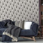 Papel de Parede Ritmo Preto e Branco - Imagem 2