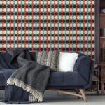 Papel de Parede Geométrico em Cores Vibrantes - Imagem 2