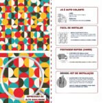 Papel de Parede Ondas de Linhas - Imagem 5