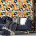 Papel de Parede Estrela Geométrica