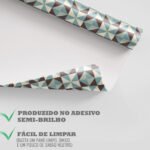 Papel de Parede Tons Tranquilos de Geometria - Imagem 4