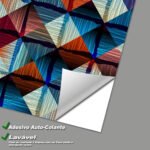 Papel de Parede Xadrez Rústico - Imagem 3