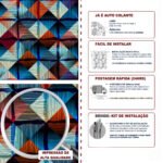 Papel de Parede Xadrez Rústico - Imagem 5