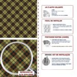 Papel de Parede Xadrez Militar - Imagem 5