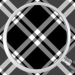 Papel de Parede Xadrez Monocromático - Imagem 3